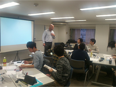 グローバル人財選抜育成研修の様子